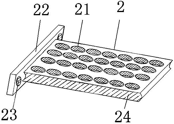 Agricultural grape particle screening equipment