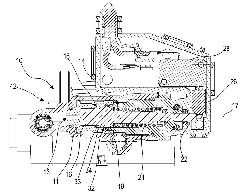 Pressure shut-off valve for high-pressure cleaner and high-pressure cleaner having pressure shut-off valve