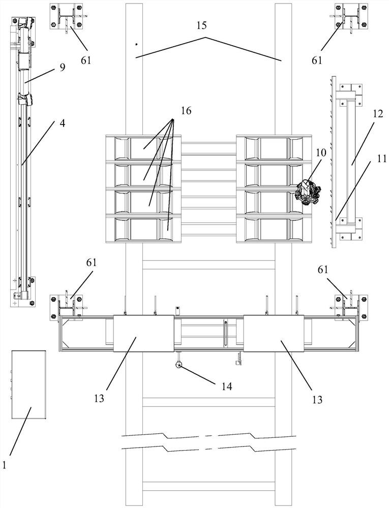 Double-block sleeper appearance quality detection system and method based on machine vision