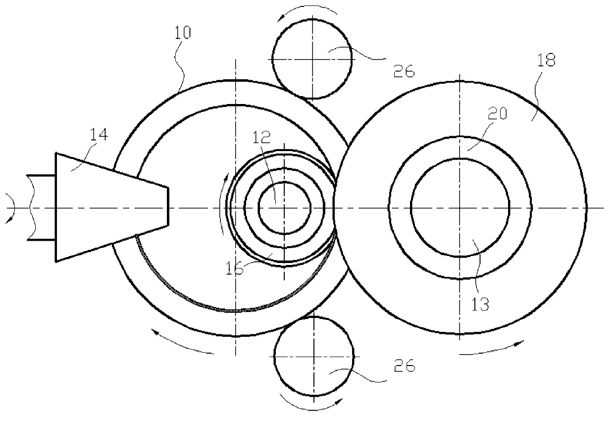 Roll-forming method of TC17 titanium alloy complex deformed section ring unit