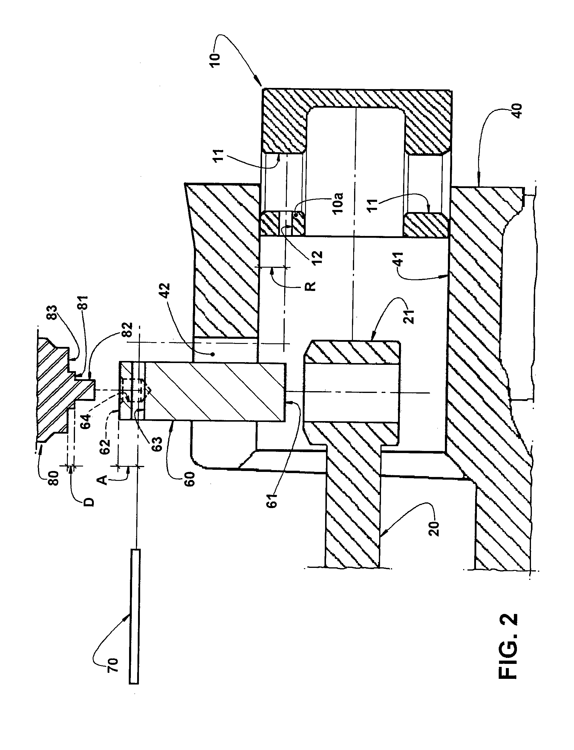 Mounting arrangement for a piston-connecting rod assembly in a refrigeration compressor