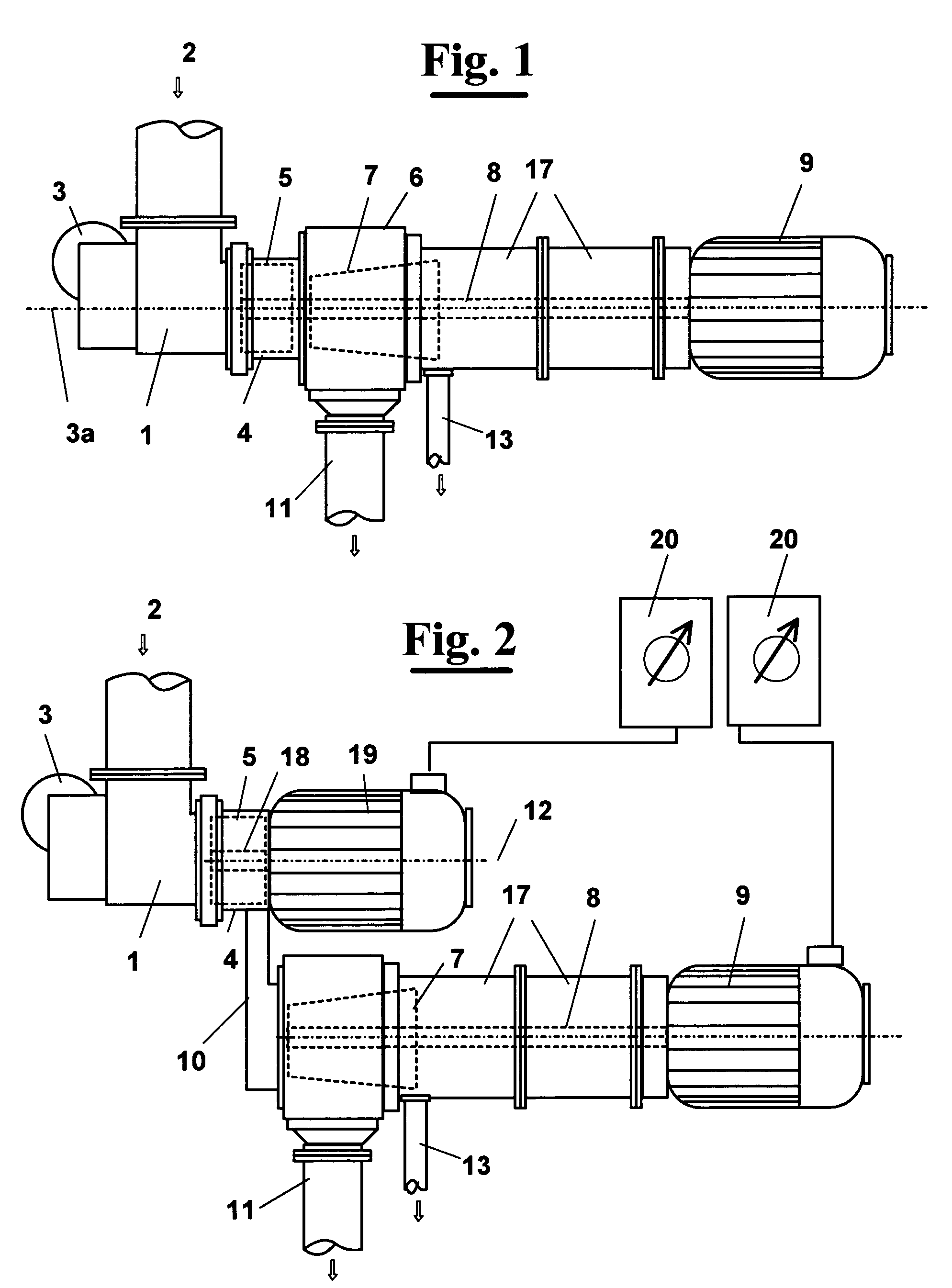 Extraction method and apparatus of juice and/or puree, in particular from partially or completely frozen vegetables