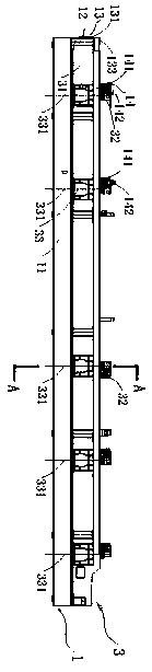 Large car frame welding location tyre and large car frame welding technological method