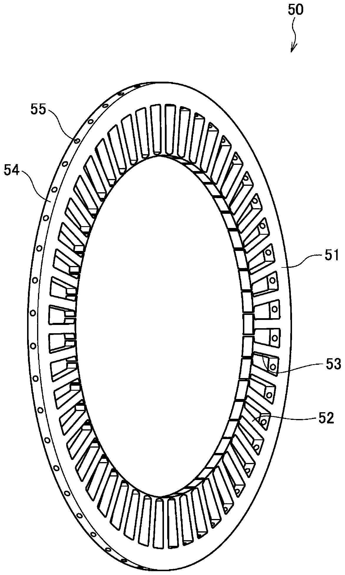 Stator for rotary electric machine