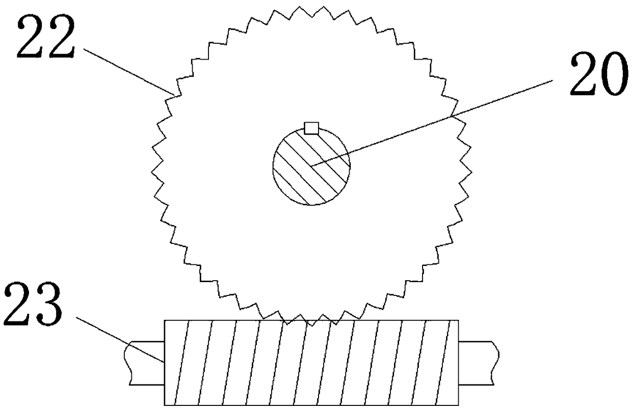 New energy vehicle maintenance tool placement device