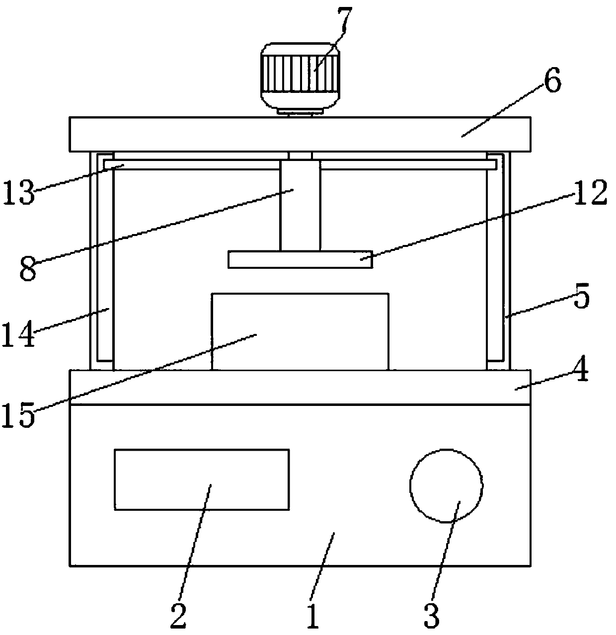 Casting mould forming machine