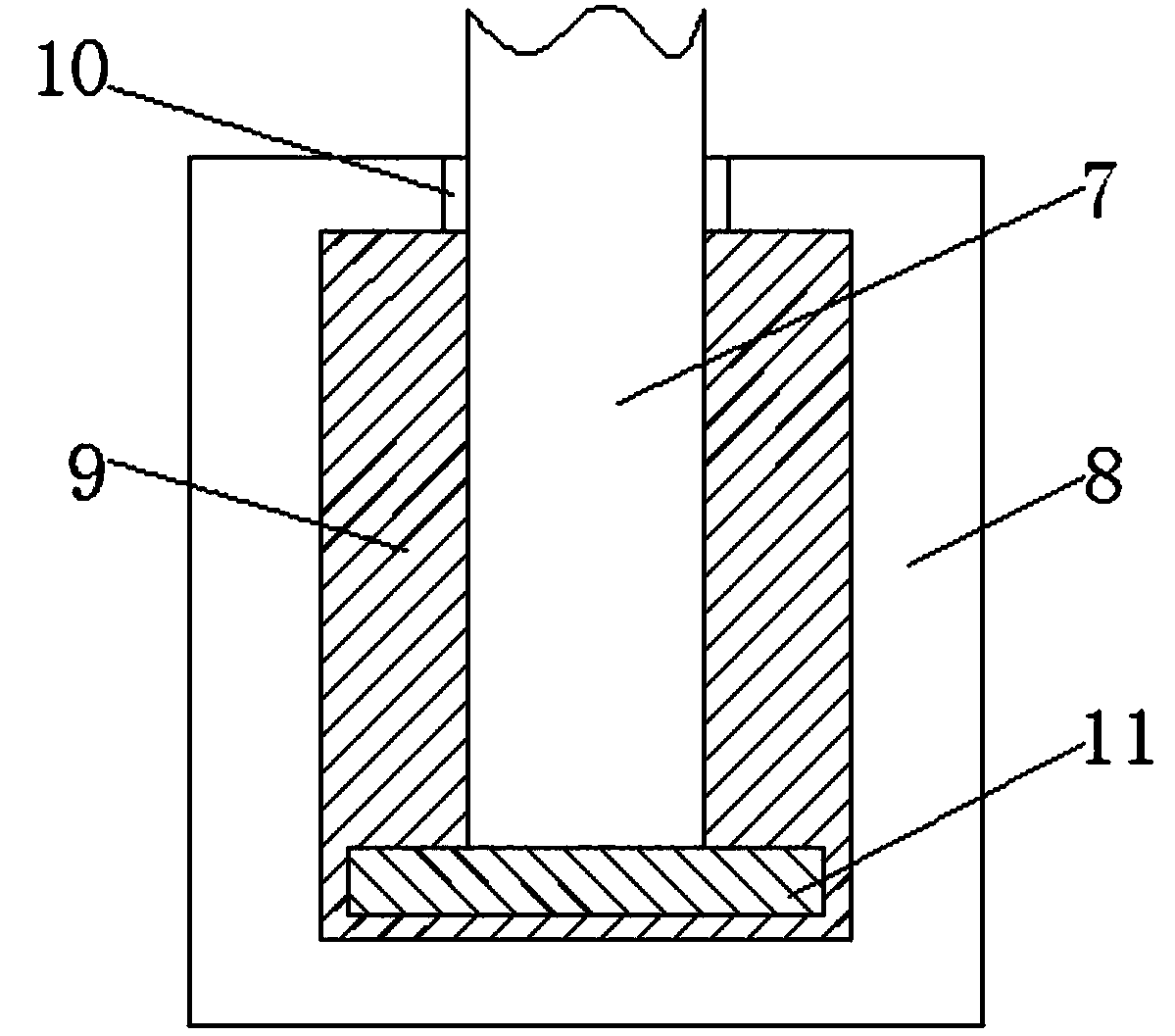 Casting mould forming machine