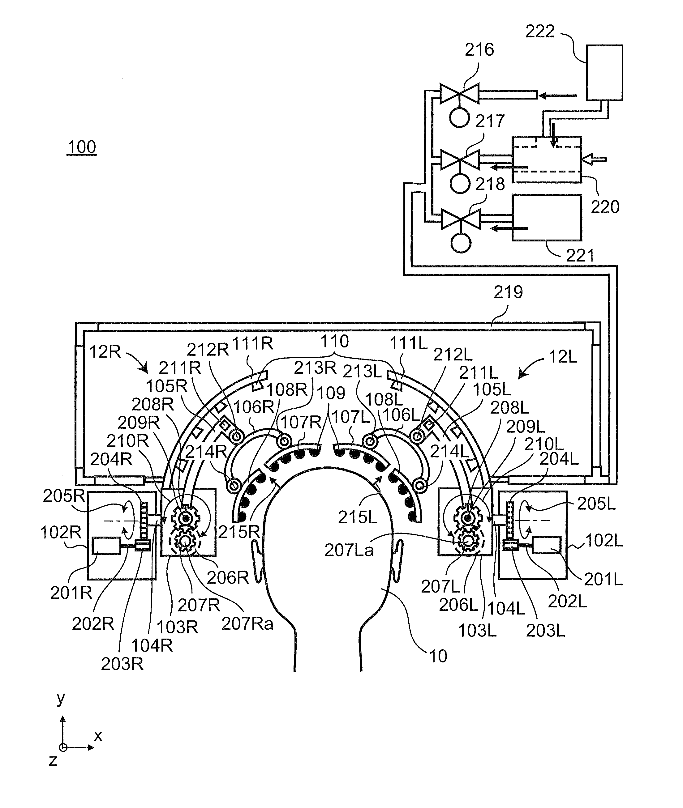 Method for controlling automatic head care system and automatic hair washing system, and automatic head care system