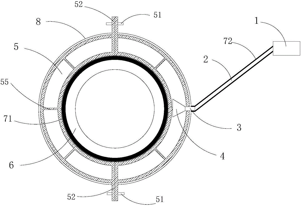 Novel gamma ray detection device