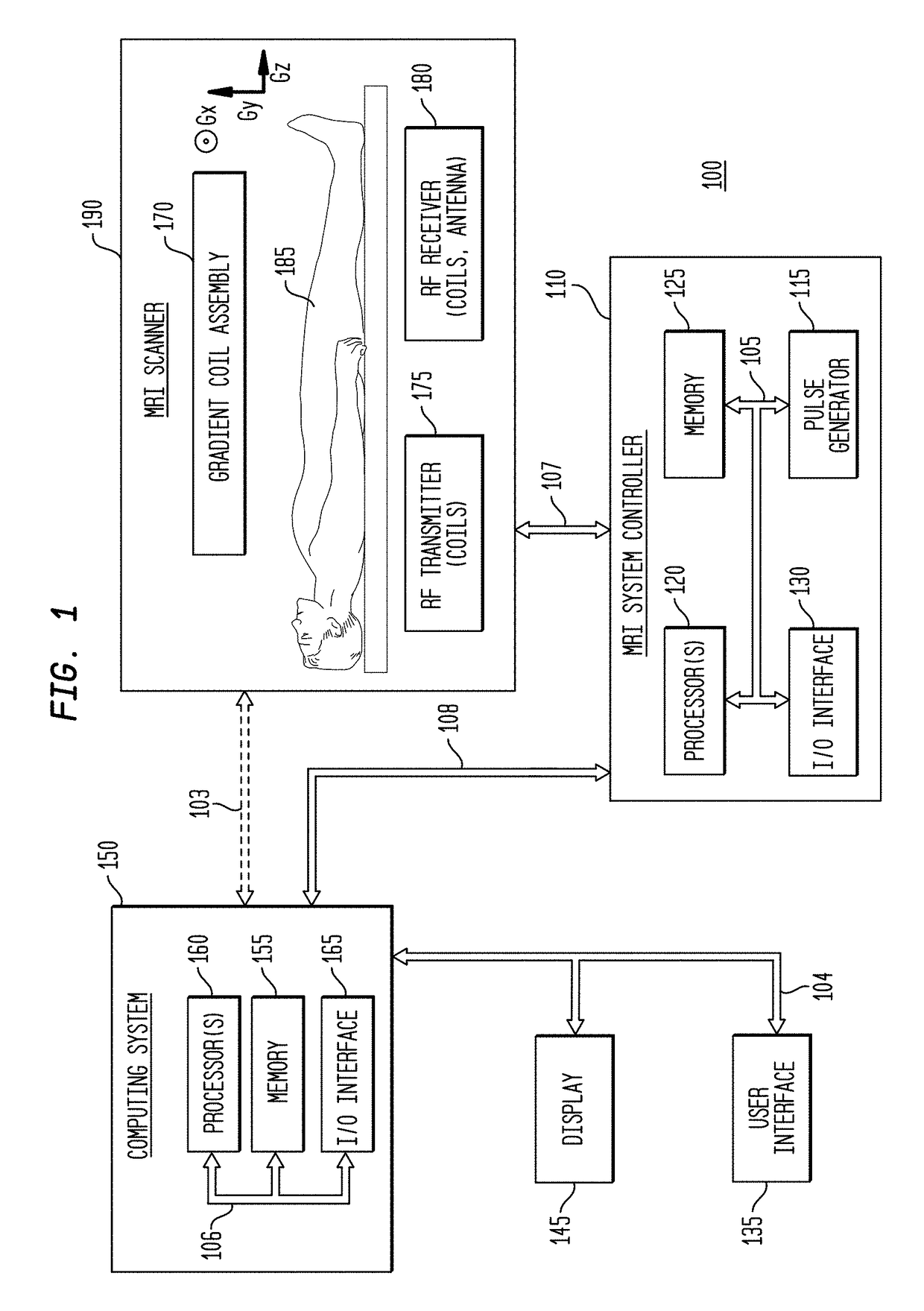 Image domain segmented echo planar magnetic resonance imaging using a 2D excitation radiofrequency pulse