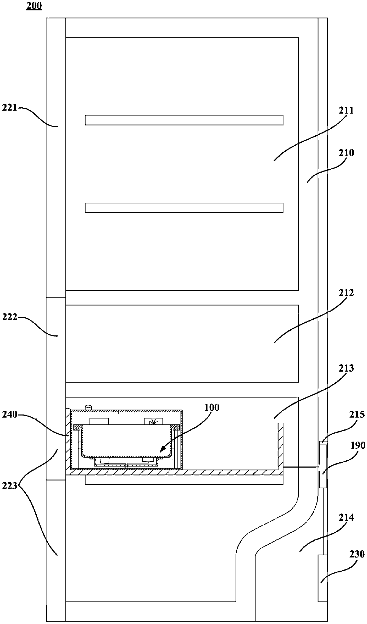 Ultrasonic thawing control method for refrigerator