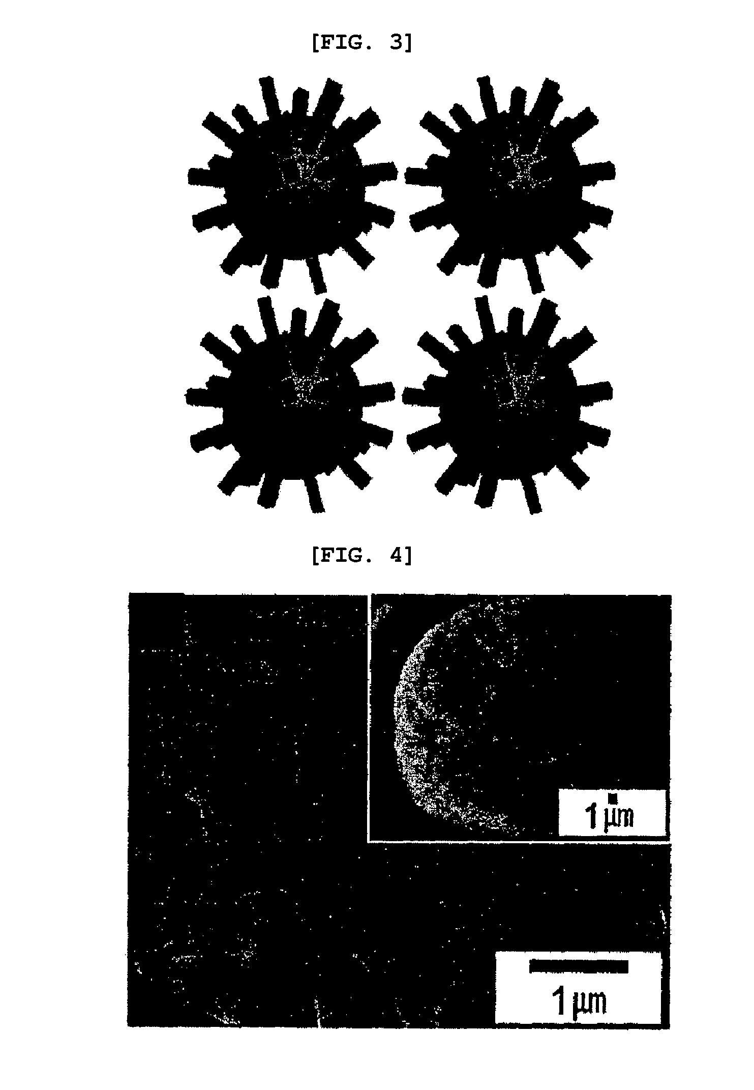 Negative electrode material for a secondary battery and method for manufacturing same