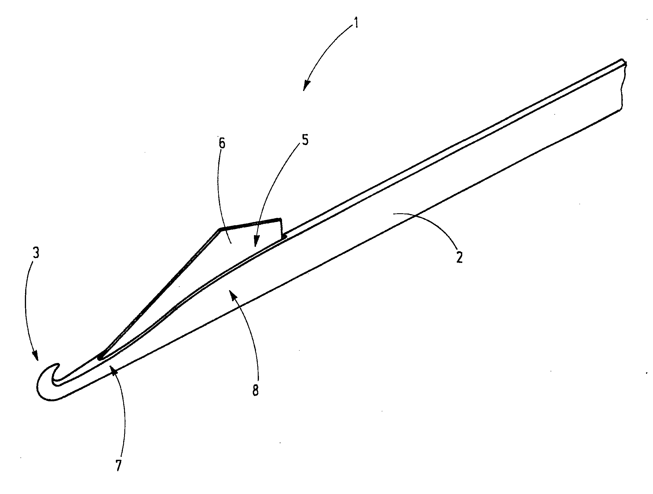 Cutting needle with interchangeable knife