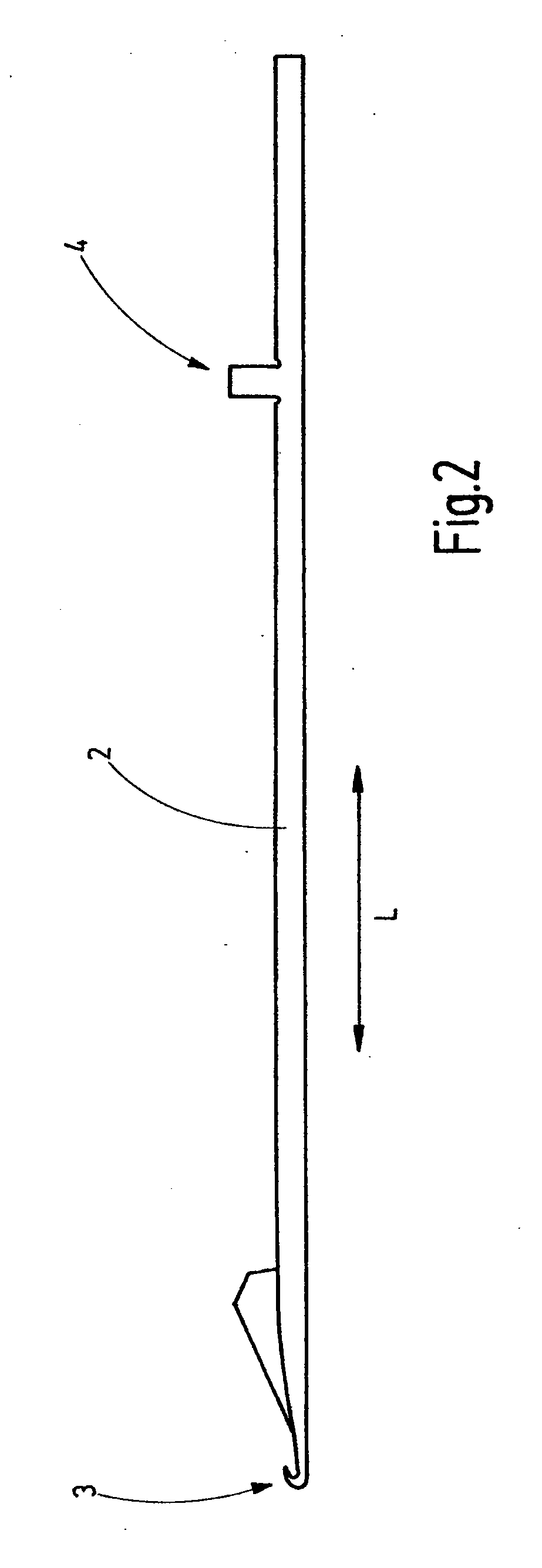 Cutting needle with interchangeable knife