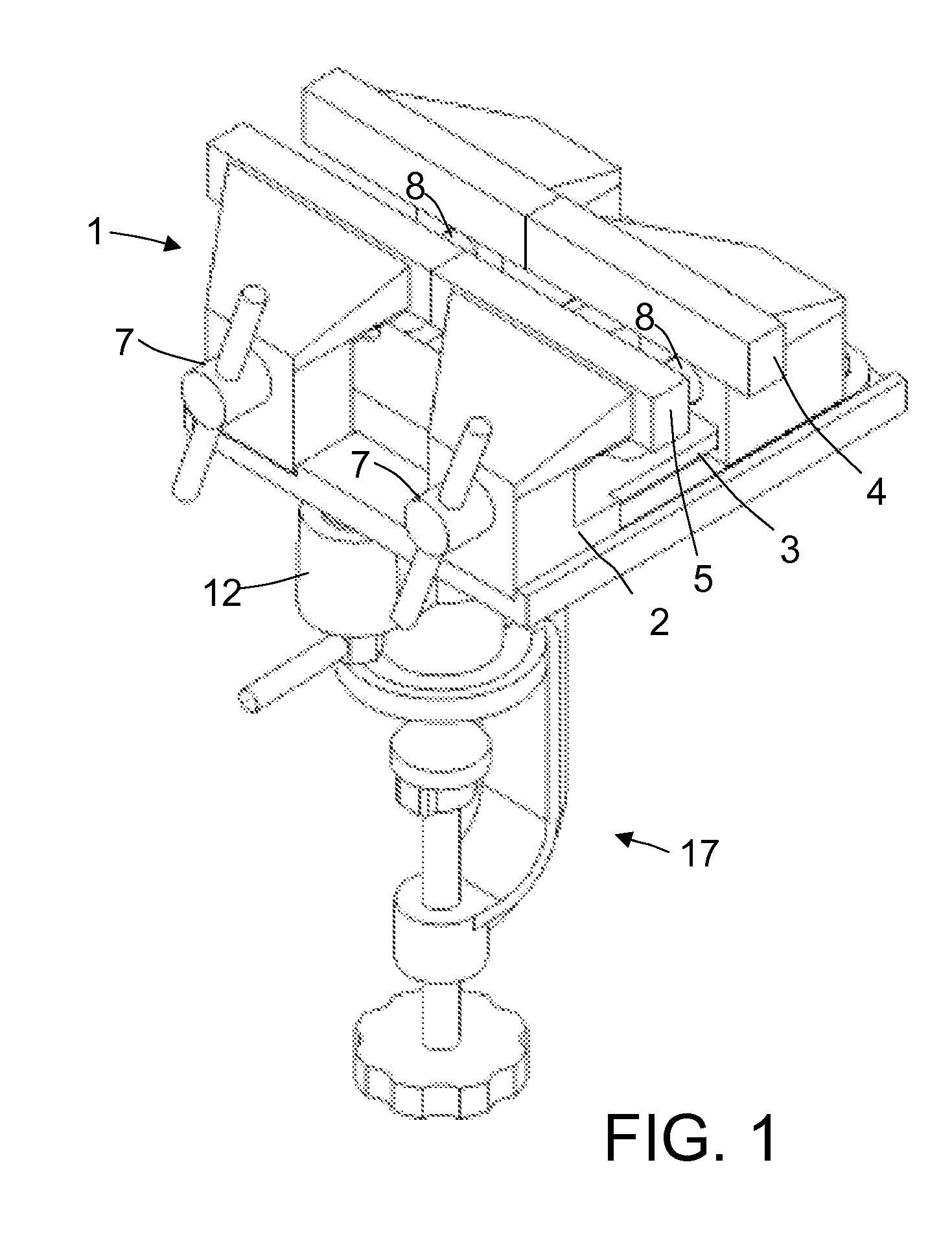 Multiple vise system