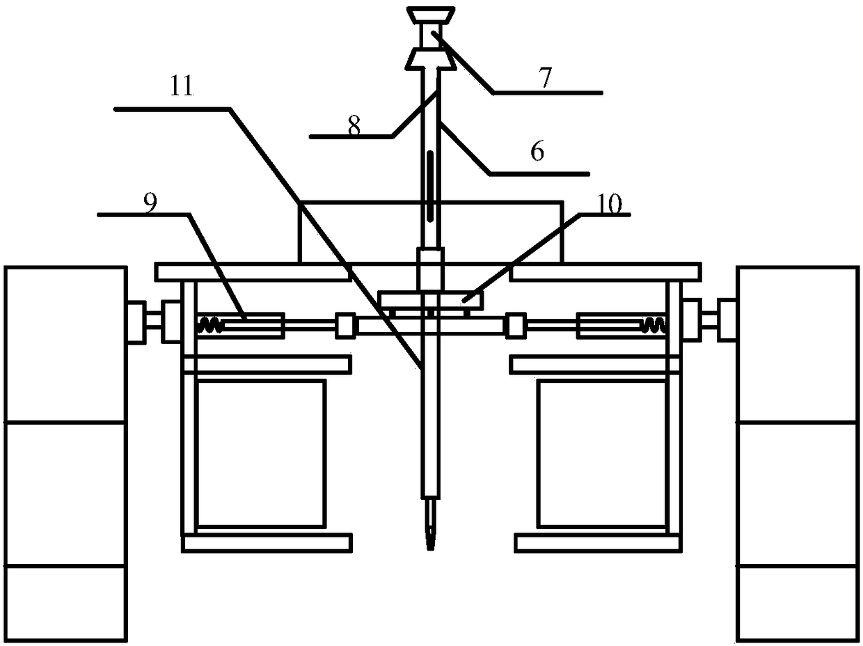 Automatic point lofting robot and method