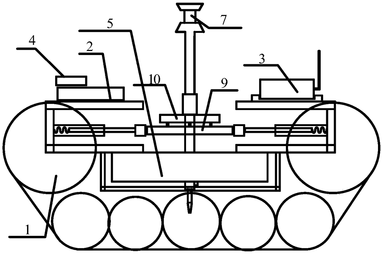 Automatic point lofting robot and method