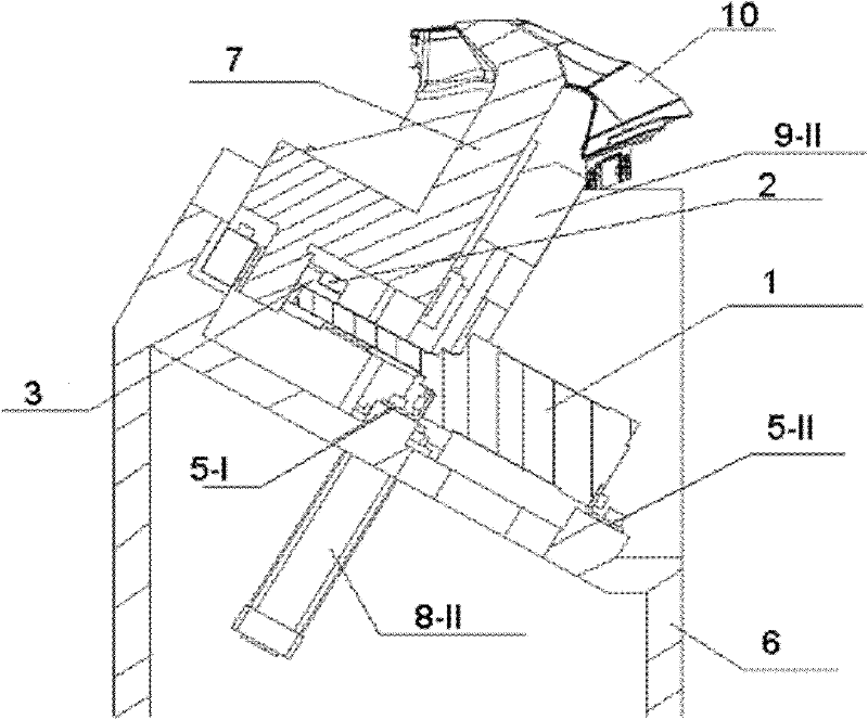 Cylinder driven returning mechanism for side flanging and side reshaping of automobile mold