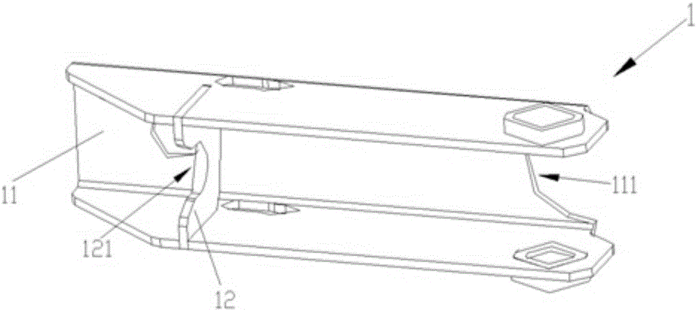 Throwing lever anti-collision device, throwing lever assembly and anti-collision gate