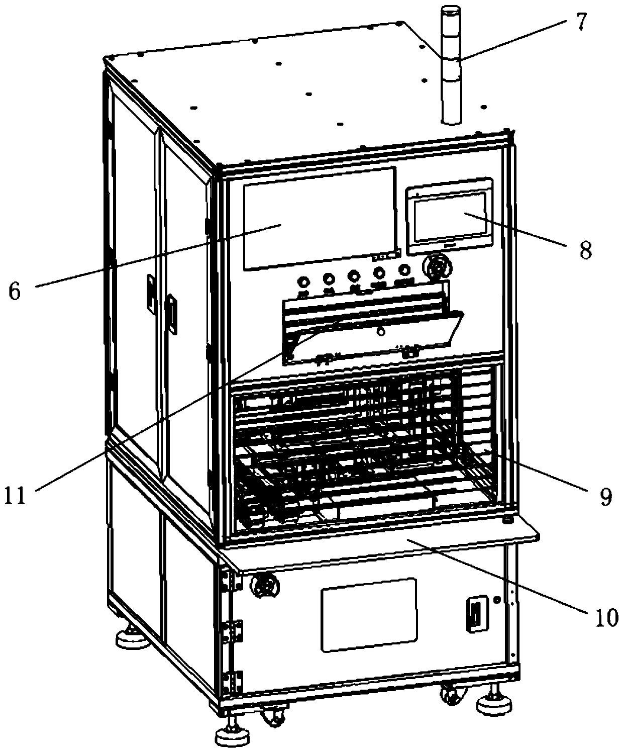 Voltage internal resistance testing machine