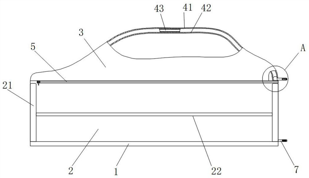 Flood-proof, hail-proof and dustproof fully-closed inflatable automobile cover