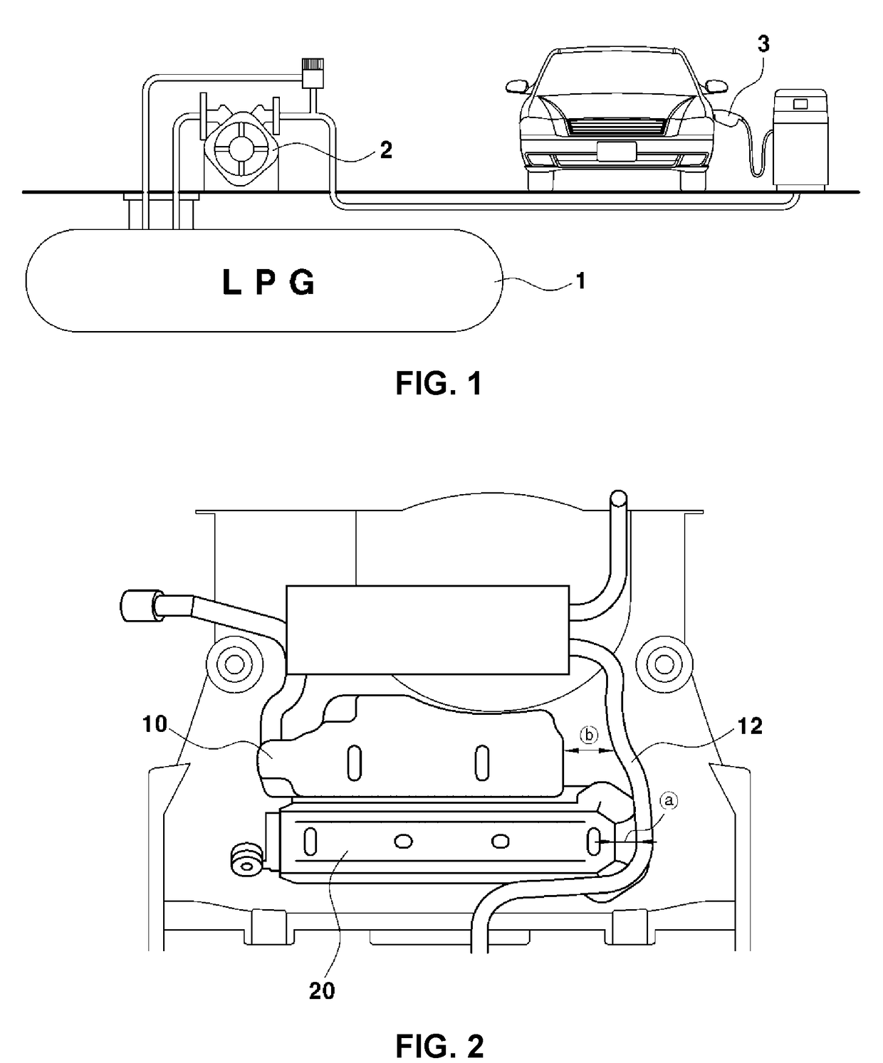 LPG filling system of bi-fuel vehicle