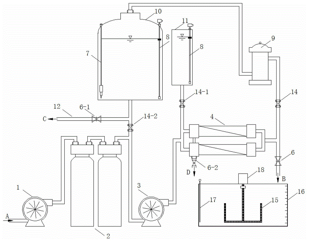 Device and method for preparing slurry liquid by utilizing seawater