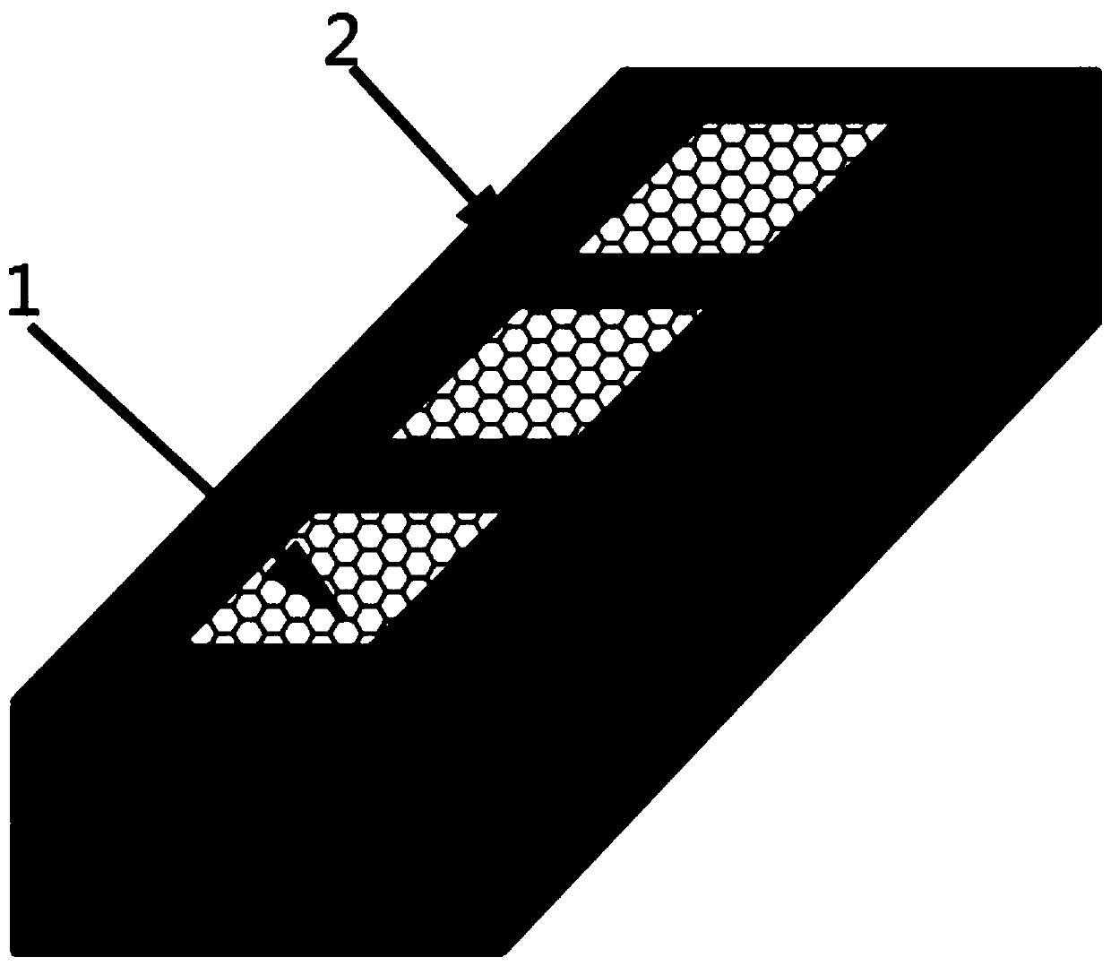 A preparation method of porous network ceramic reinforced steel-based composite brake block