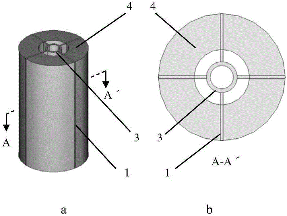 Multistage finned tube capable of restraining frost formation and intensifying natural convection