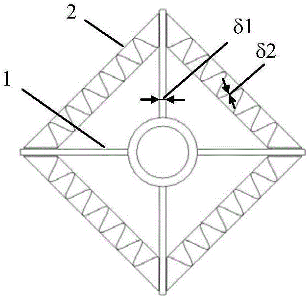 Multistage finned tube capable of restraining frost formation and intensifying natural convection