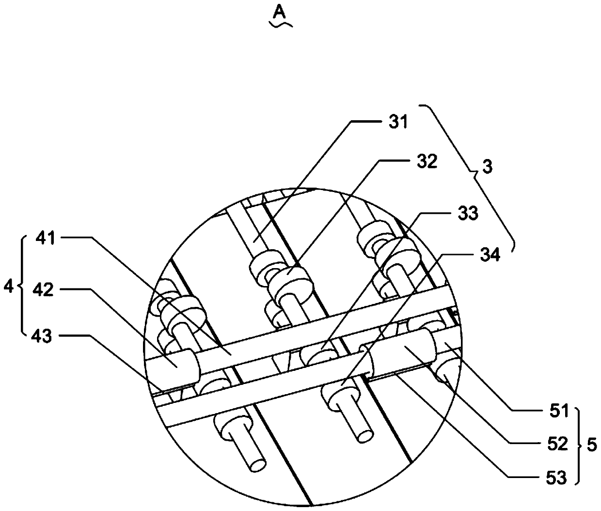 Automatic mattress replacing mechanism