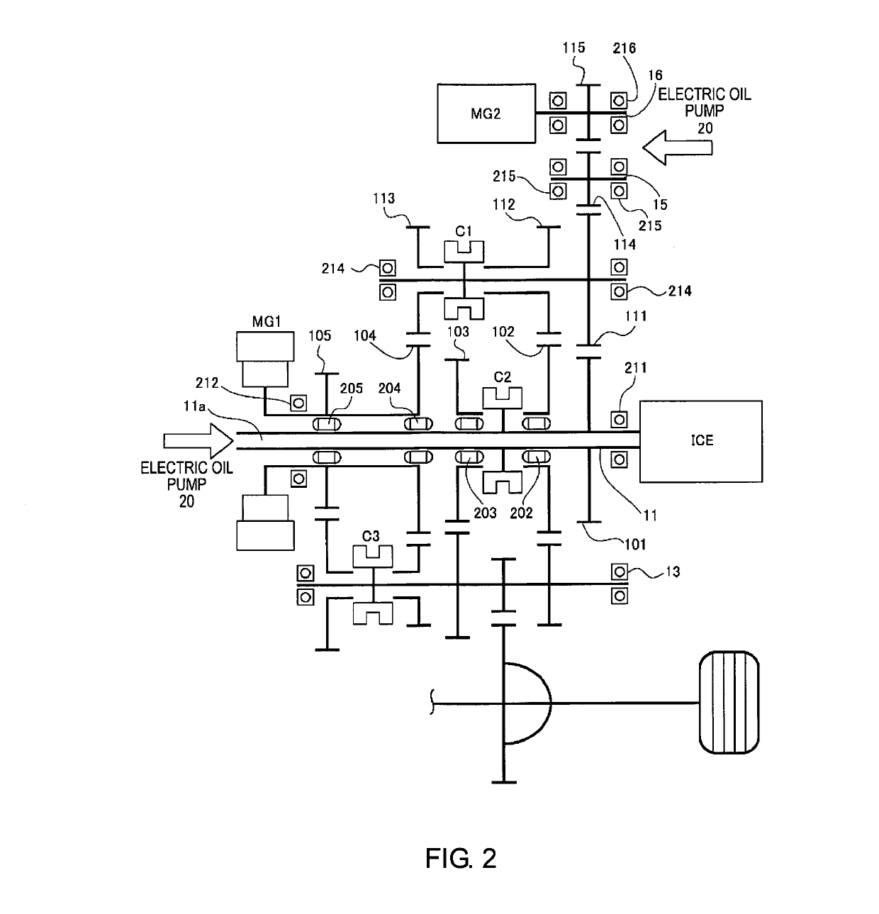 Vehicle shift control device