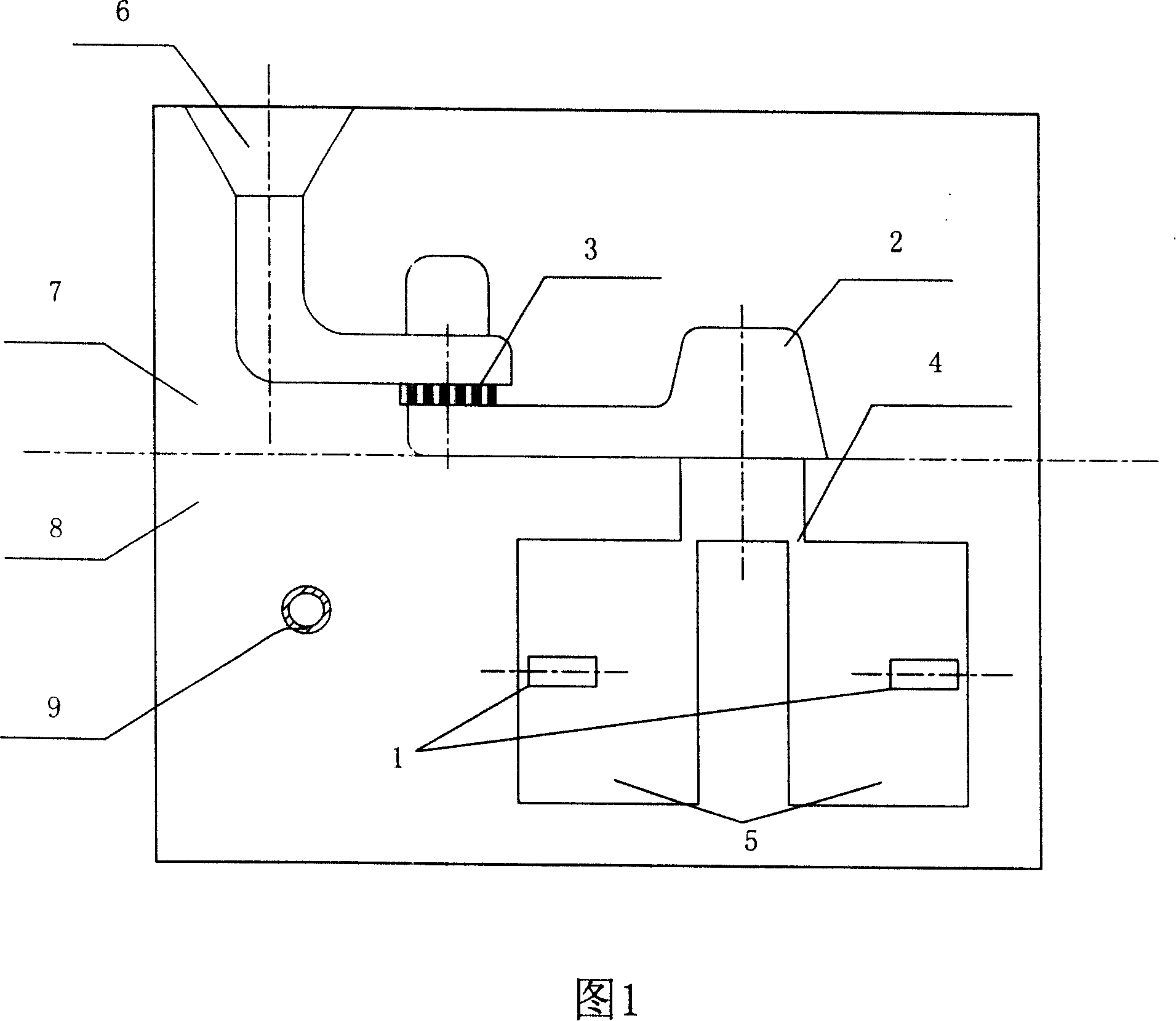 Method for casting vermicular cast iron casting parts