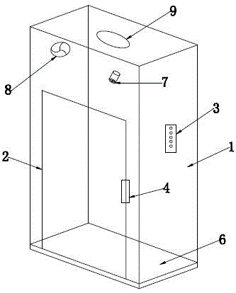 Intelligent shower room