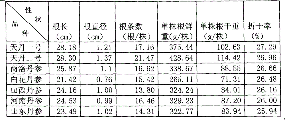 Breeding method of novel variety of red-rooted salvia