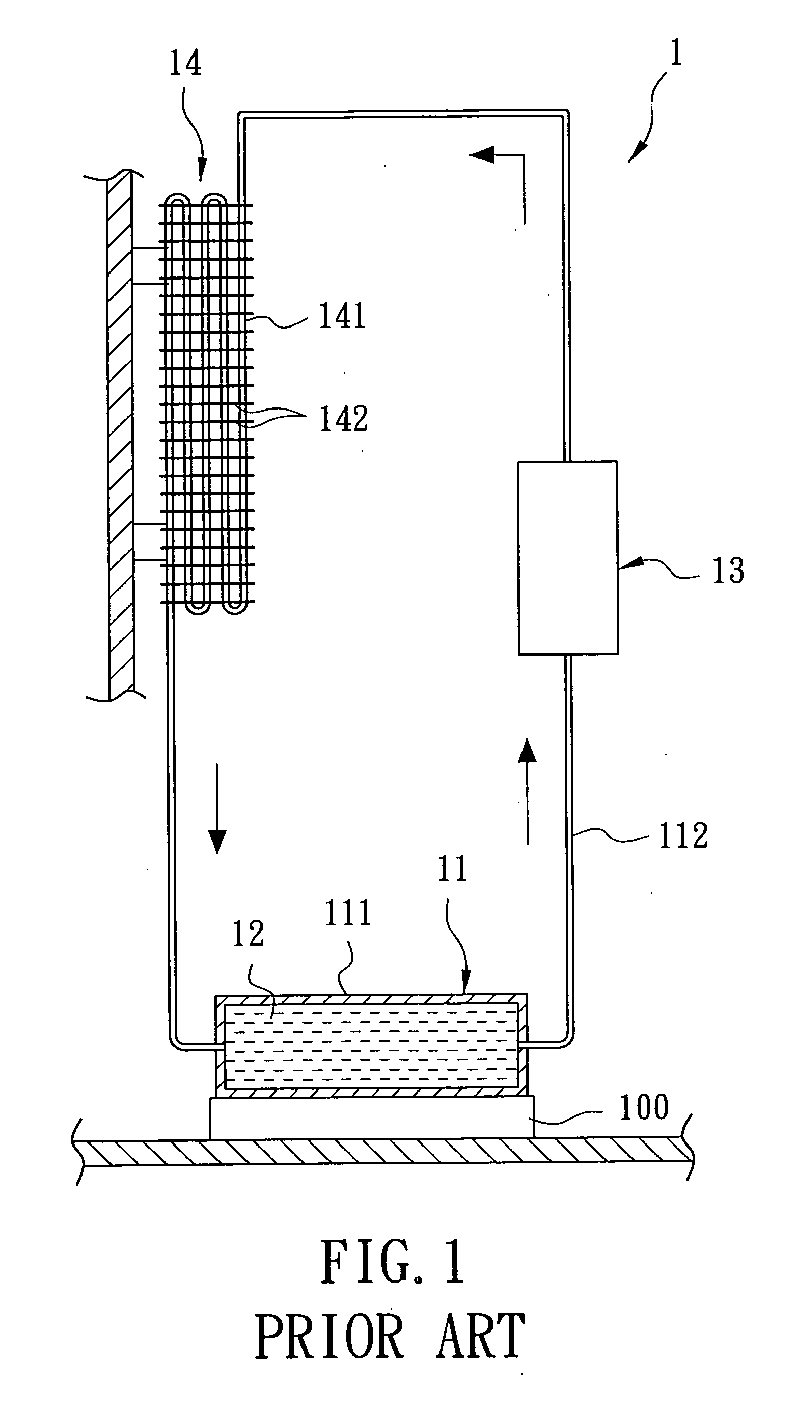 Heat dissipating system