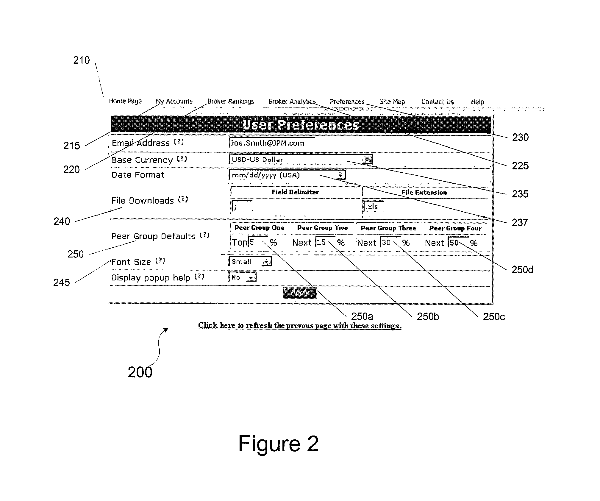 System and method for trade settlement tracking and relative ranking