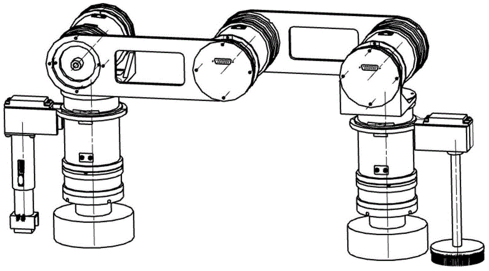 Cleaning and flaw detection robot for electric power metal parts