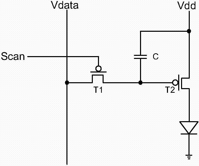 Organic light-emitting displayer pixel circuit, driving method and display device thereof