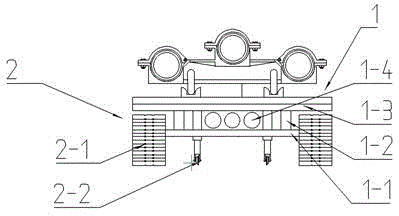 Emergency rescue and drainage vehicle for inclined shaft roadway in coal mine