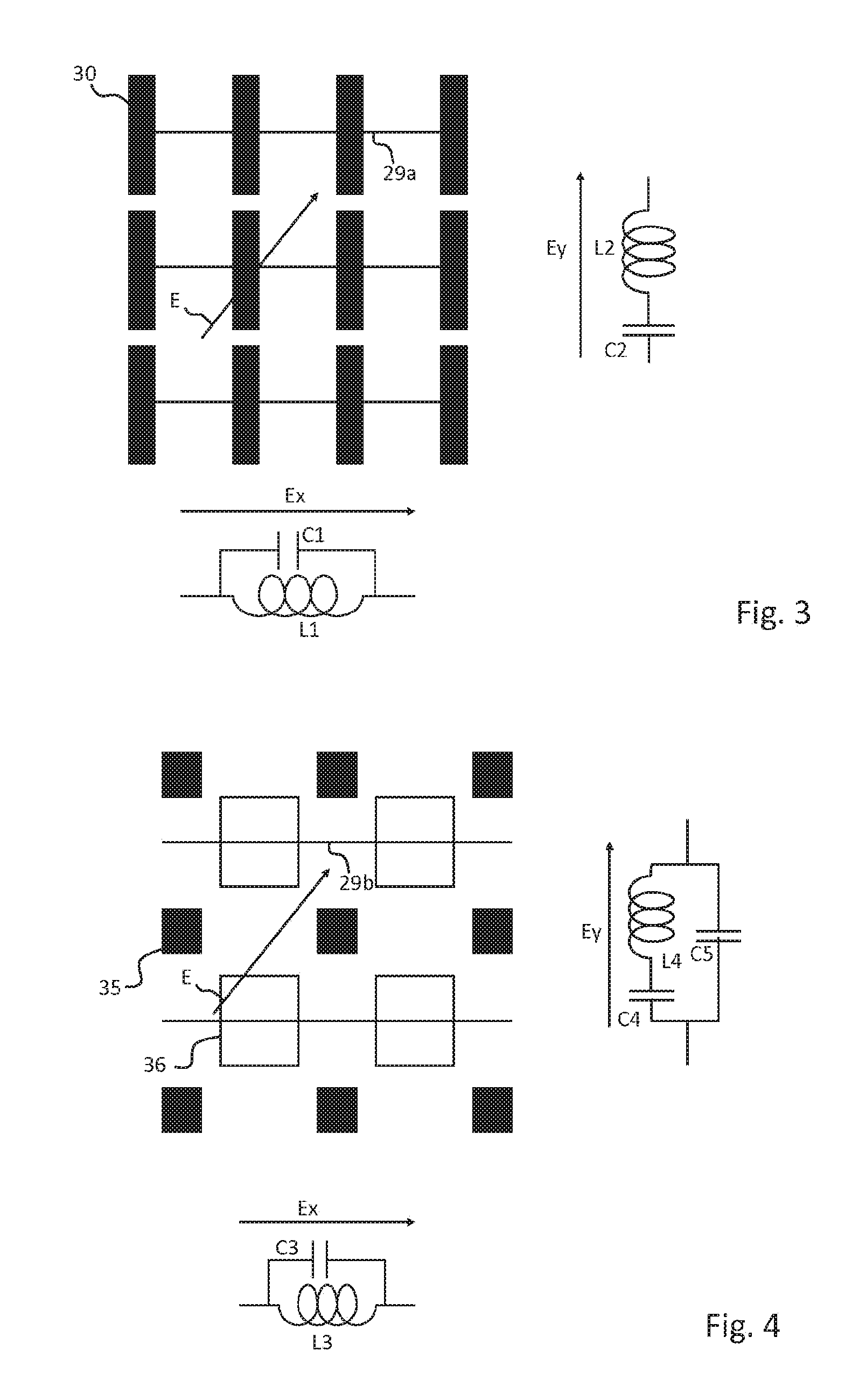 Polarisation device for a satellite telecommunications antenna and associated antenna