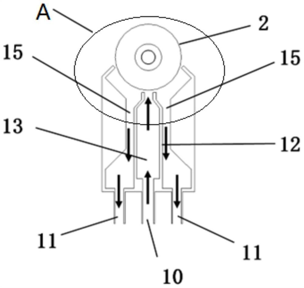 Needleless electrostatic spinning device