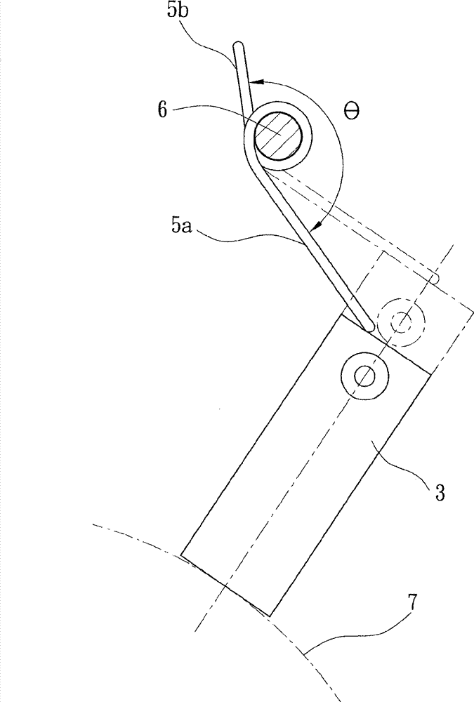 Carbon-brush seat