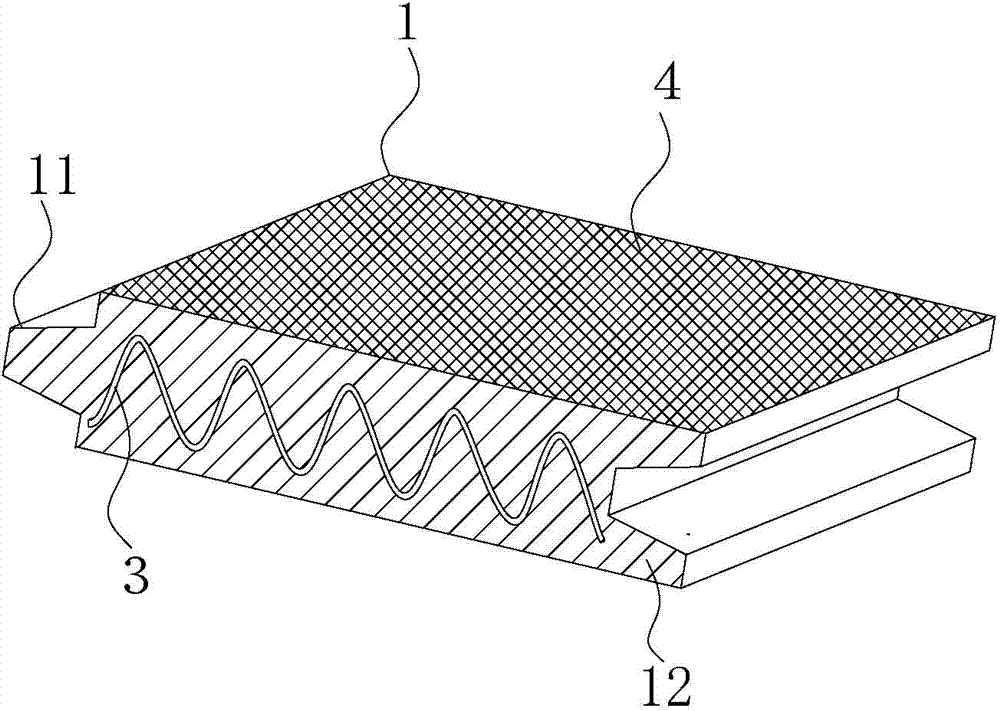 Light heat-preservation earthquake-resistant and environment-friendly wall board