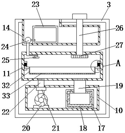 Medicine steam fumigation device