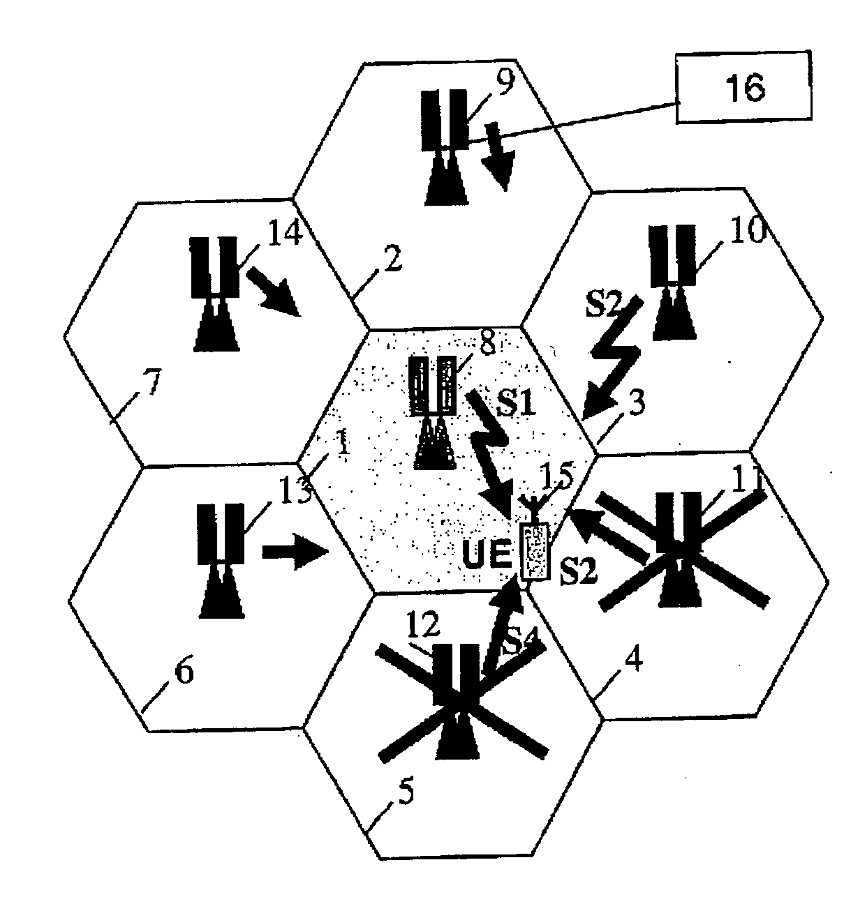 Method and apparatus for improving a transmission signal characteristic of a downlink signal in a time division multiple access wireless communication system