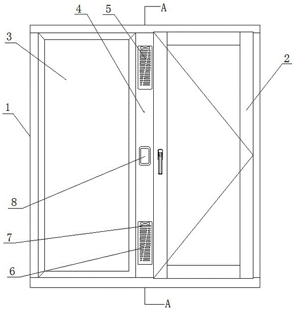 Dual-circulation purification window