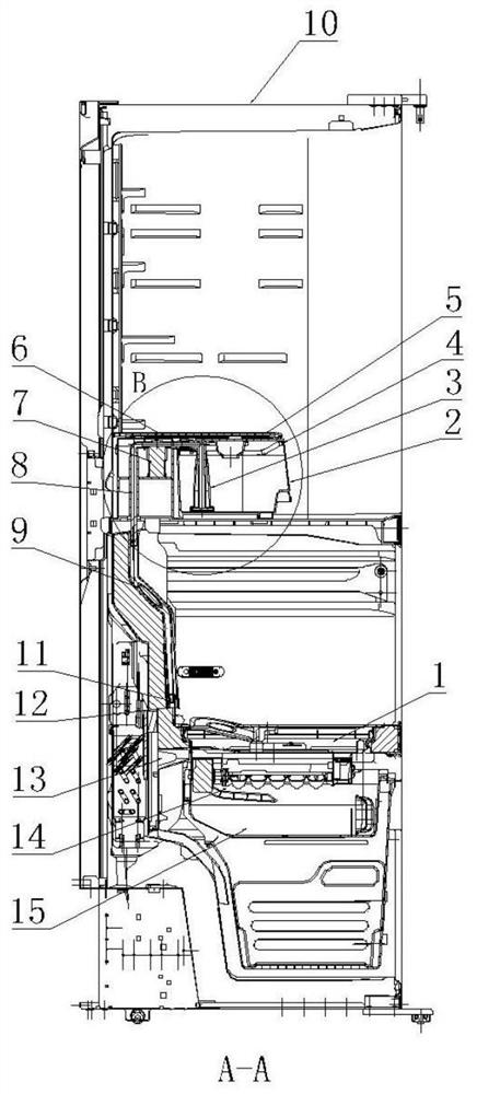 Refrigerator with ice maker and ice turning control method of ice maker