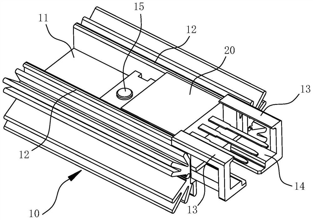 MOS tube assembly and assembling device thereof