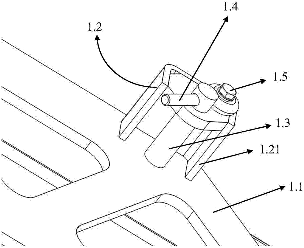 Supporting base structure